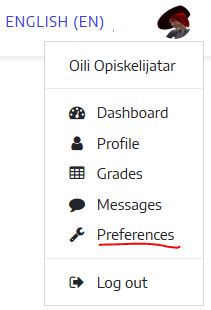 If you need to use font colors in your Moodle course, you can change your editor in your user setting (editor setting is user-specific).  Click your user icon in the upper right corner and select Preferences.