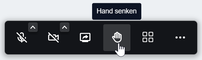 Hand sennken Icon