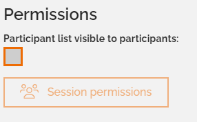 session permissions