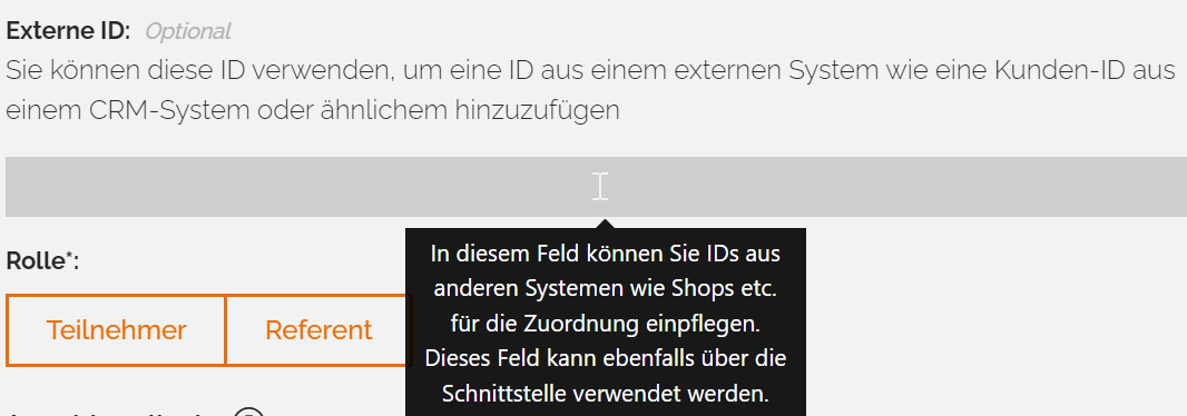 Externe ID